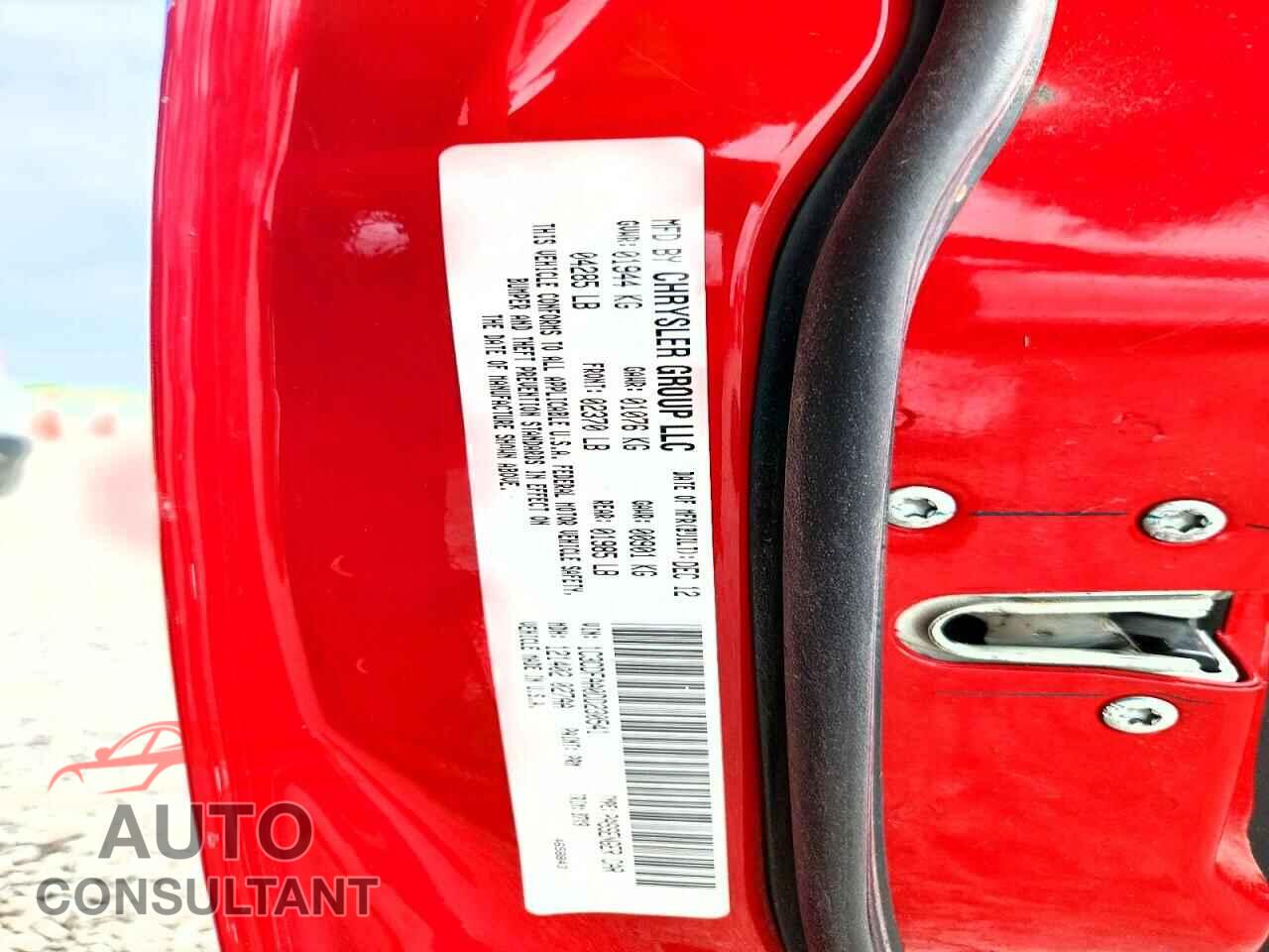 DODGE DART 2013 - 1C3CDFAA0DD230541