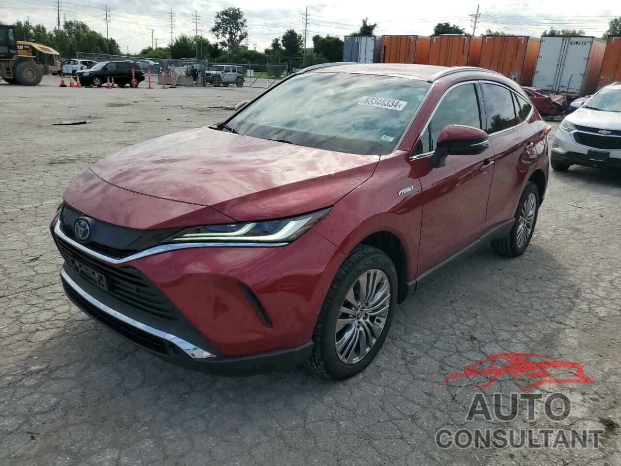 TOYOTA VENZA 2021 - JTEAAAAH5MJ047726