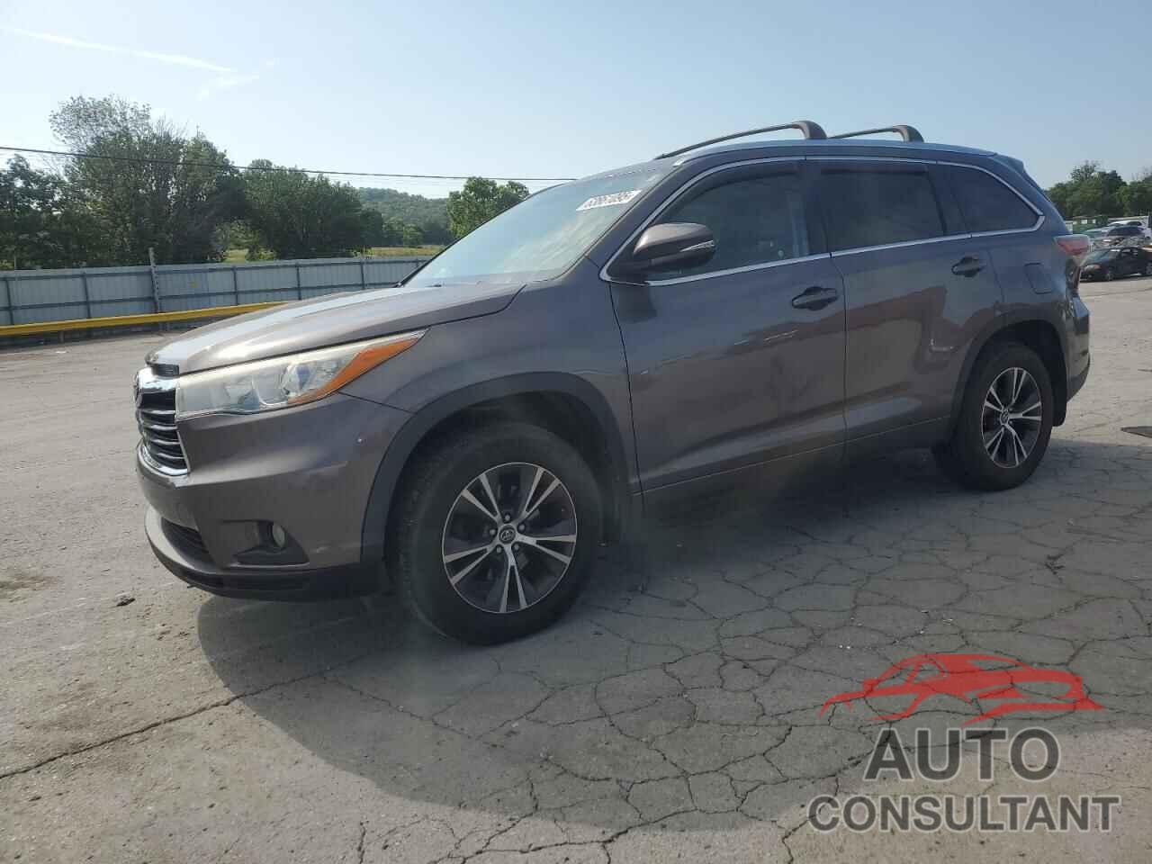 TOYOTA HIGHLANDER 2016 - 5TDJKRFH7GS261097