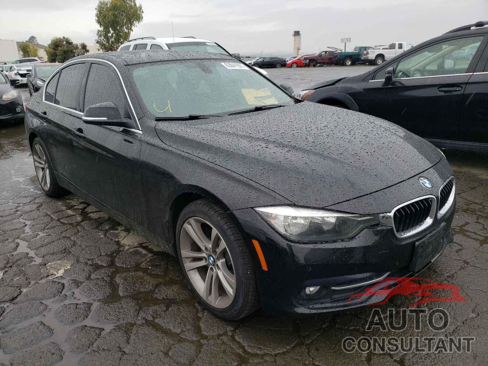 BMW 3 SERIES 2017 - WBA8B9G34HNU52627