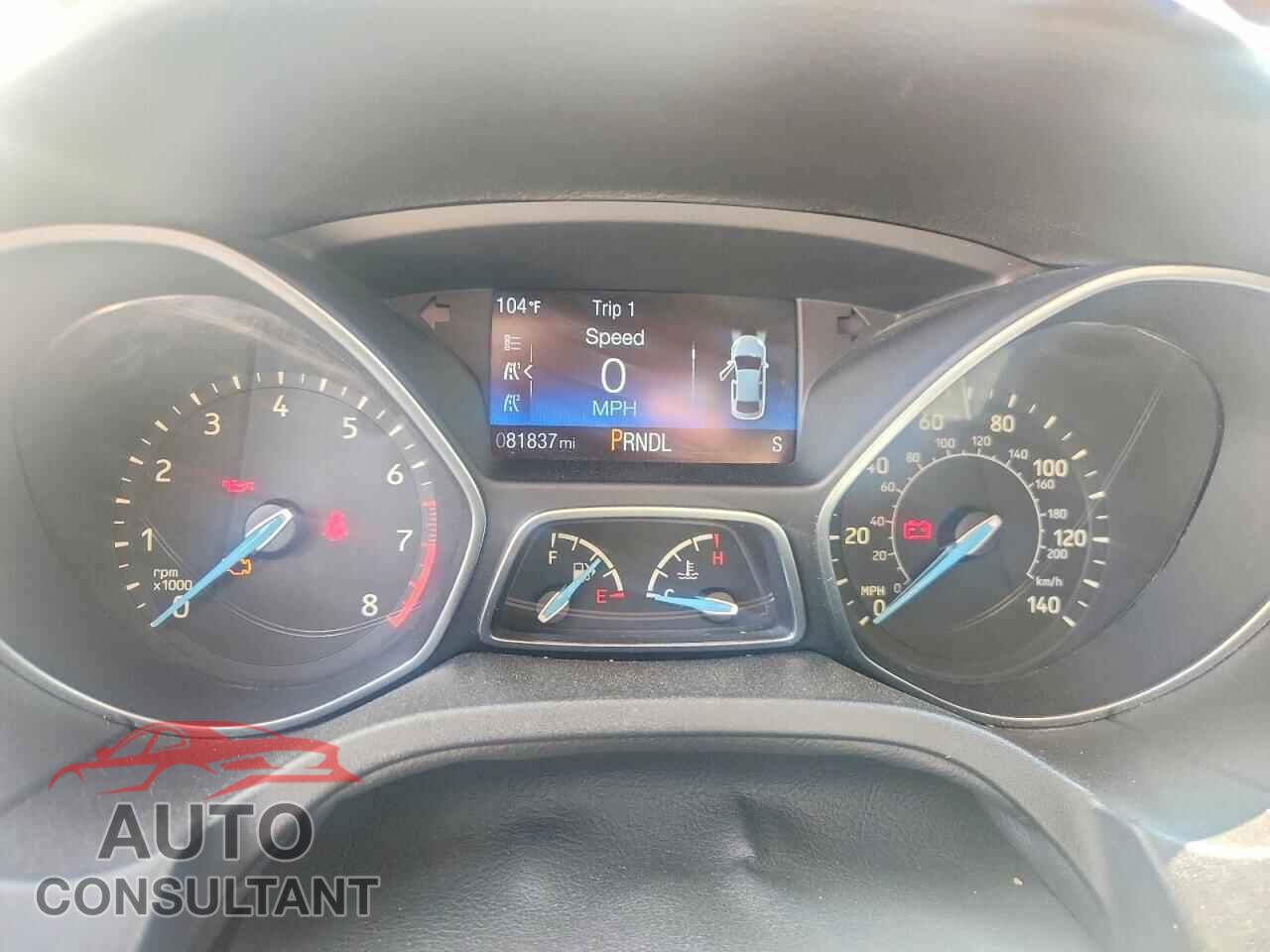 FORD FOCUS 2016 - 1FADP3F20GL285577