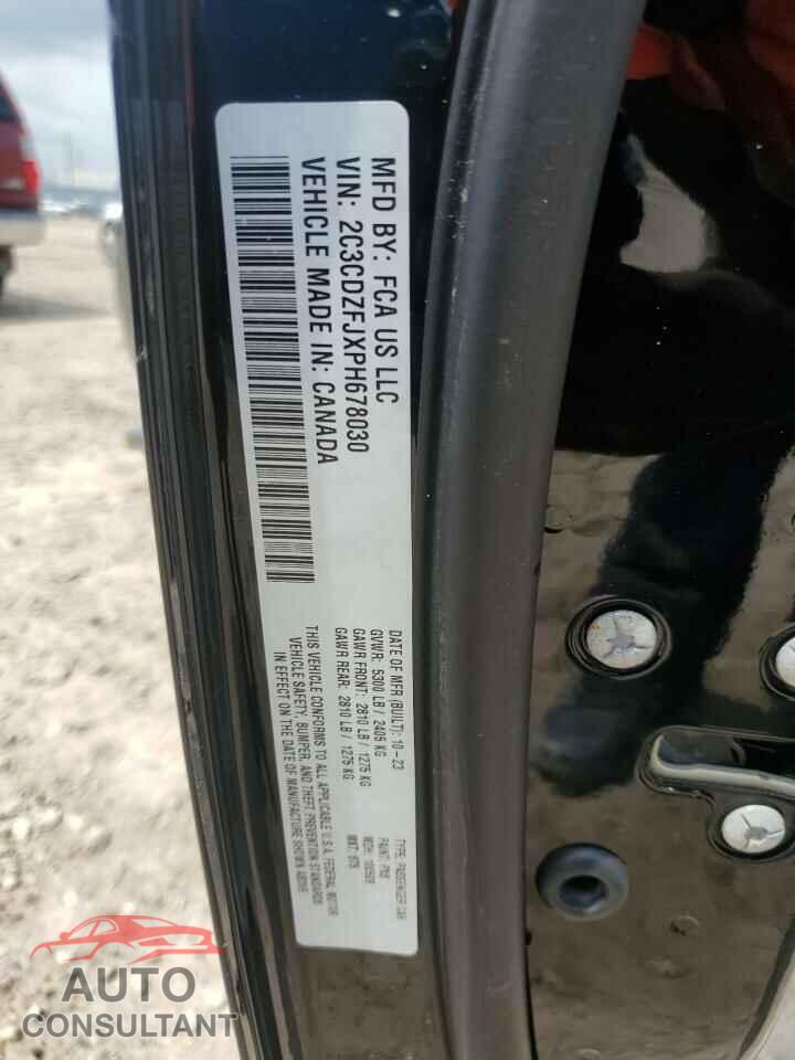 DODGE CHALLENGER 2023 - 2C3CDZFJXPH678030