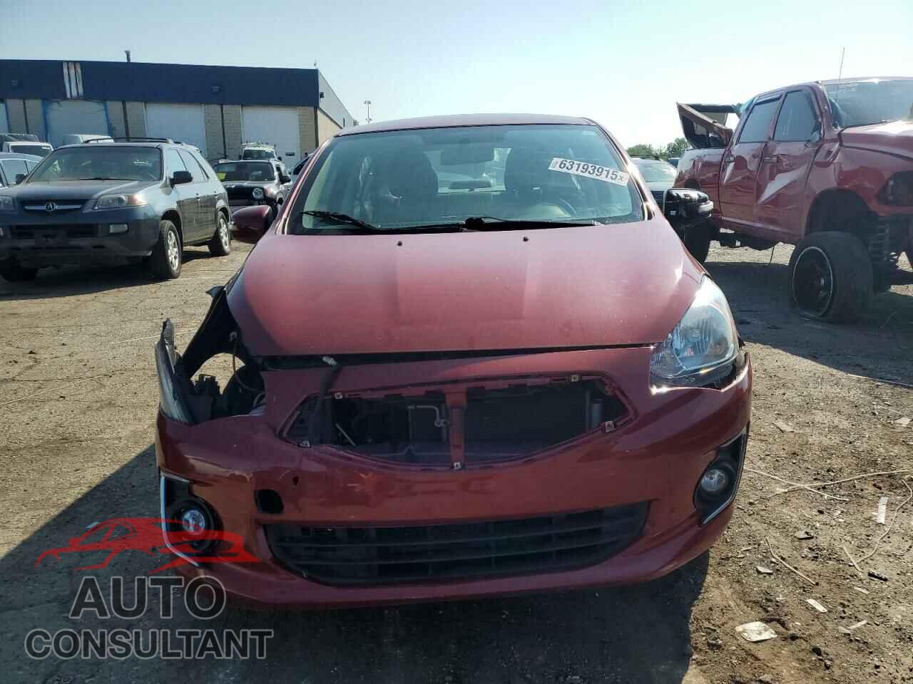 MITSUBISHI MIRAGE 2019 - ML32F4FJ3KHF01294