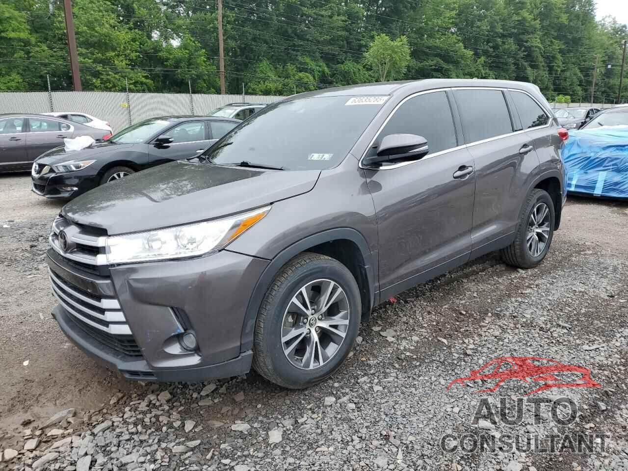 TOYOTA HIGHLANDER 2019 - 5TDBZRFH7KS951909
