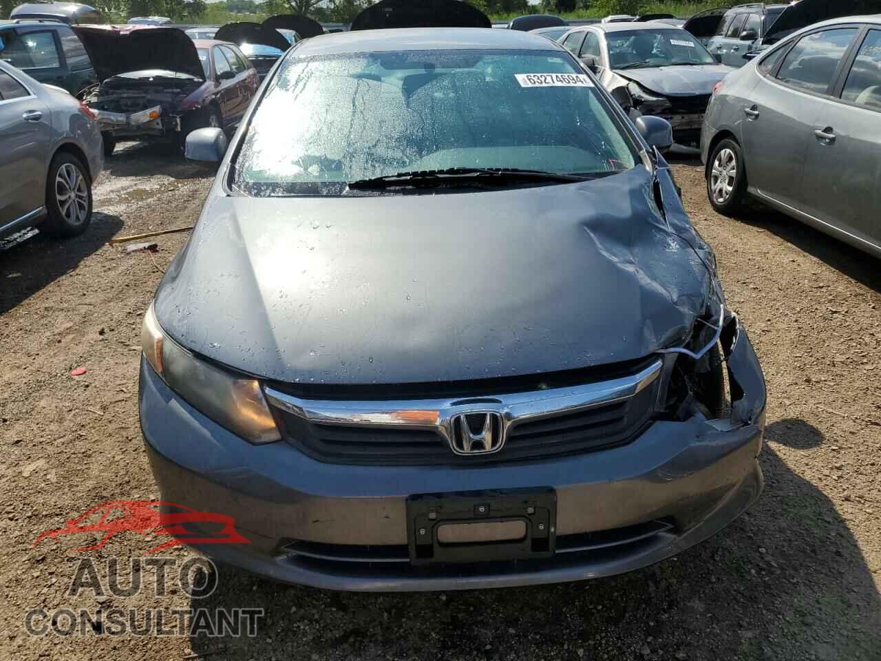 HONDA CIVIC 2012 - 19XFB2F54CE090249