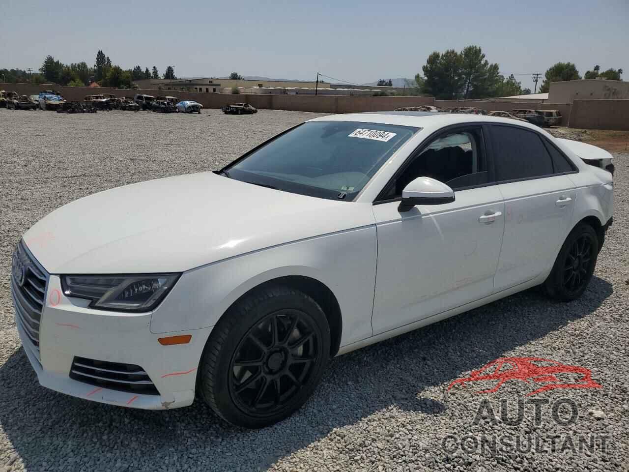 AUDI A4 2017 - WAUANAF49HN037565