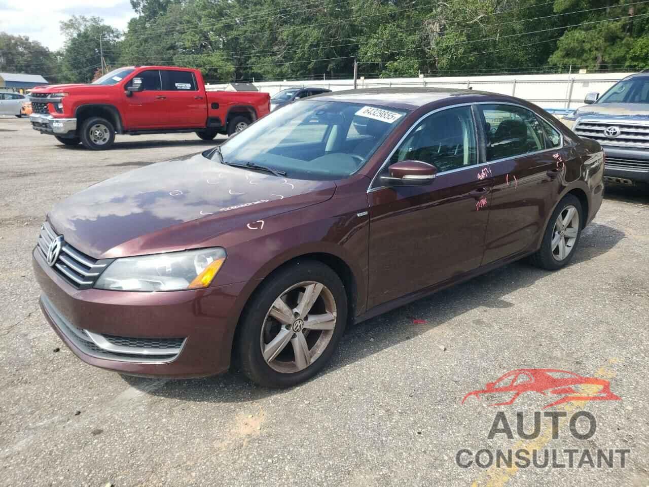 VOLKSWAGEN PASSAT 2014 - 1VWAT7A34EC059200