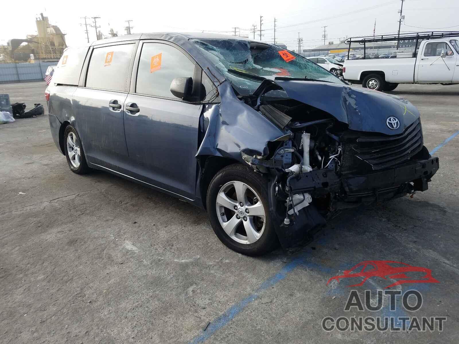 TOYOTA SIENNA 2017 - 5TDZZ3DC3HS866657