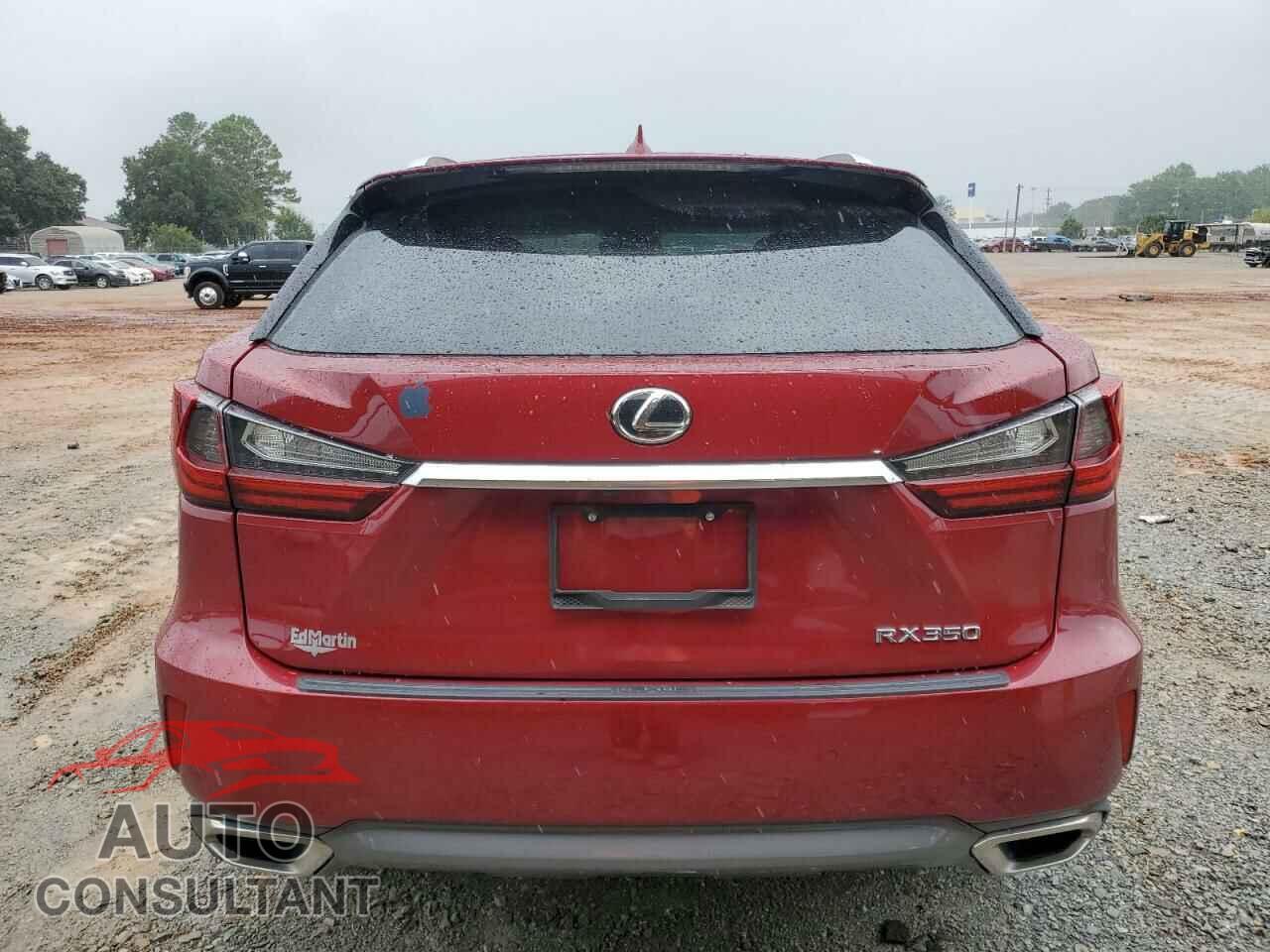 LEXUS RX350 2016 - 2T2BZMCA3GC030938