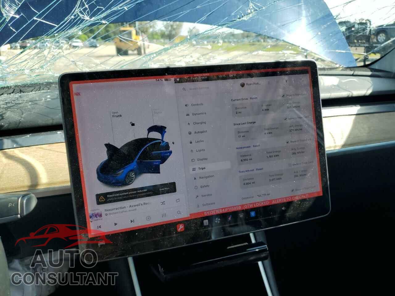 TESLA MODEL 3 2018 - 5YJ3E1EB4JF115959