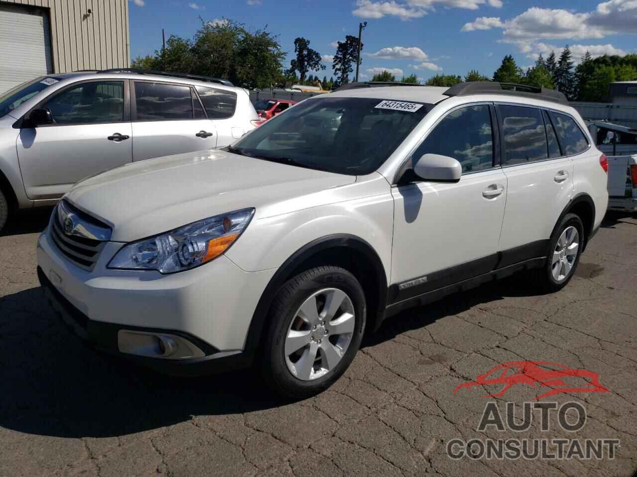 SUBARU OUTBACK 2012 - 4S4BRBCC8C3261374