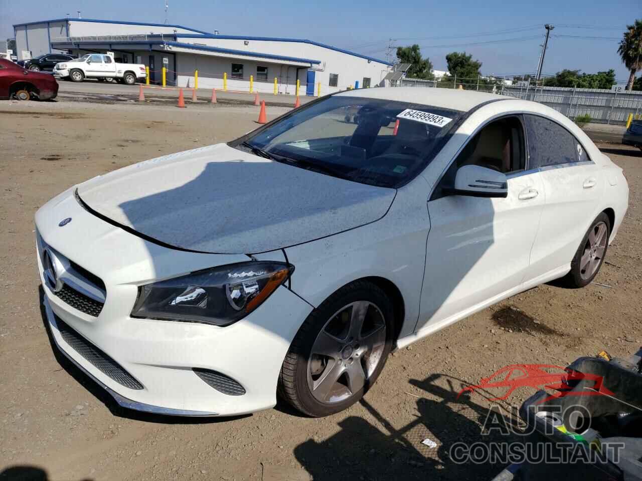 MERCEDES-BENZ CLA-CLASS 2017 - WDDSJ4EB8HN455187