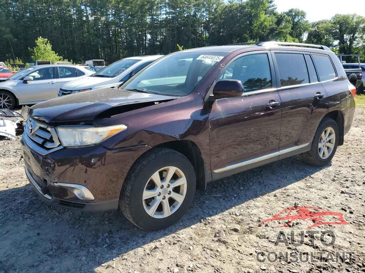 TOYOTA HIGHLANDER 2011 - 5TDBK3EH3BS091185