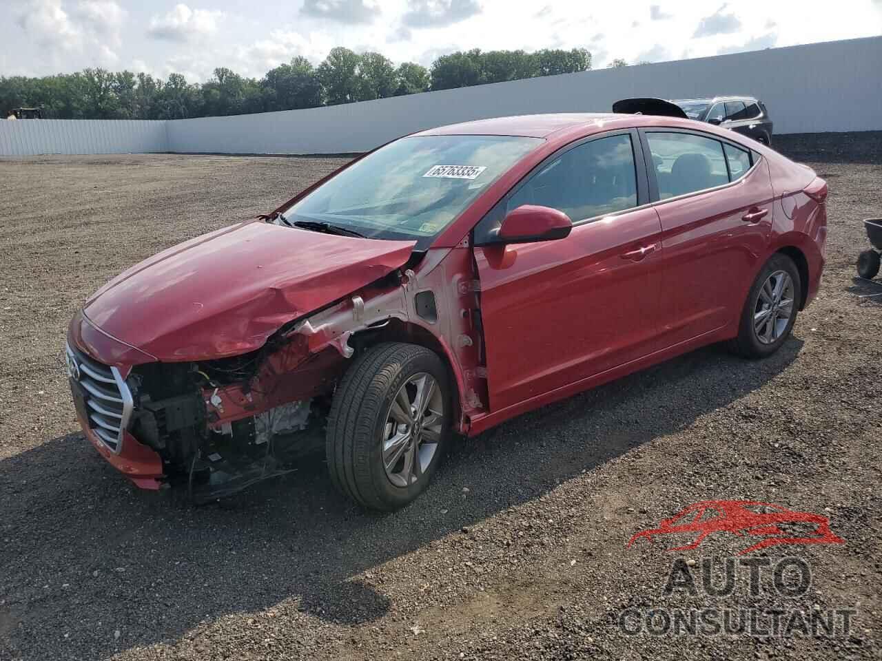 HYUNDAI ELANTRA 2018 - KMHD84LF9JU697790