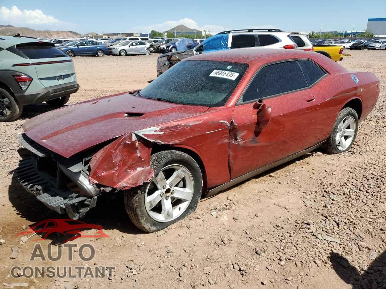 DODGE CHALLENGER 2012 - 2C3CDYAG0CH259197