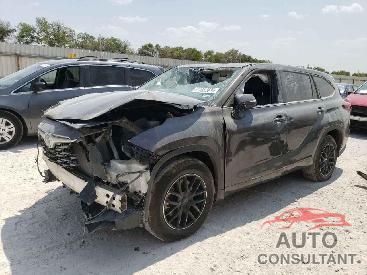 TOYOTA HIGHLANDER 2021 - 5TDCZRAH6MS520377