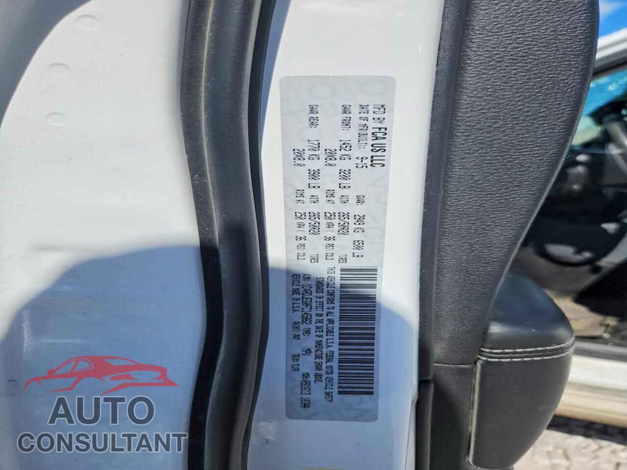 DODGE DURANGO 2015 - 1C4RDJEG0FC145862