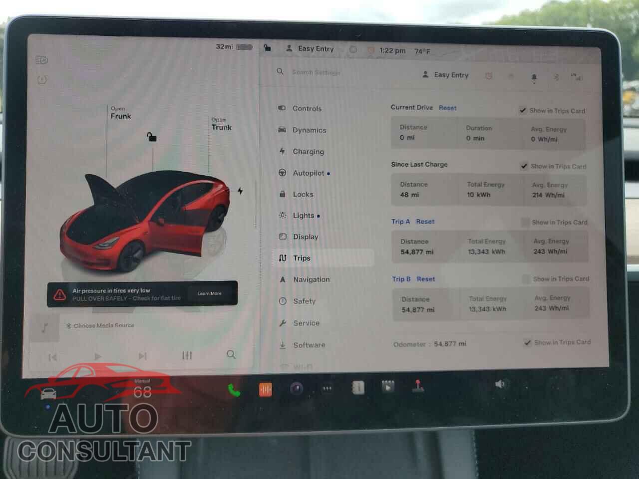 TESLA MODEL 3 2022 - 5YJ3E1EB0NF271325