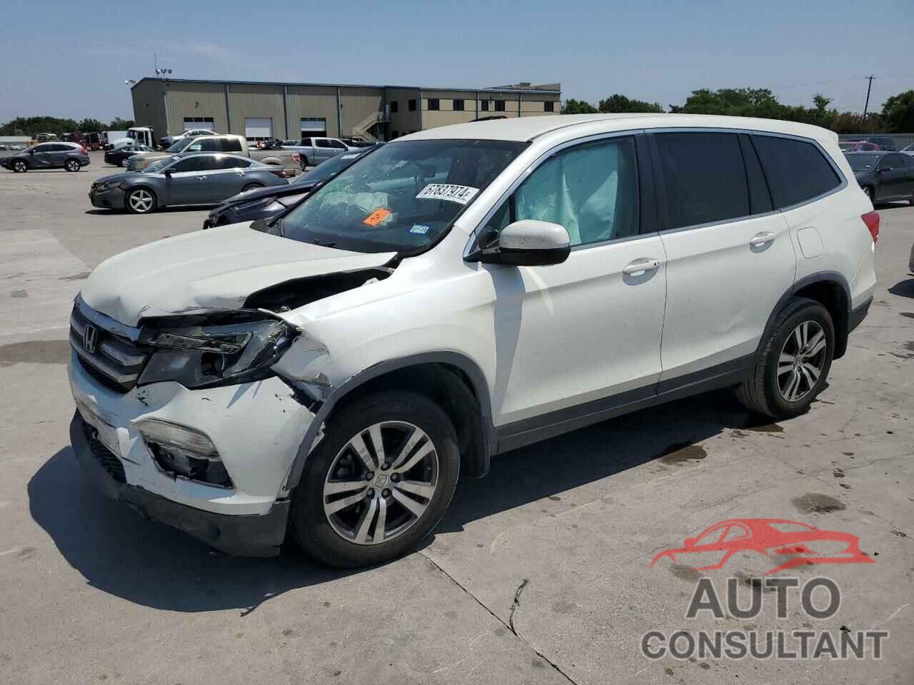 HONDA PILOT 2017 - 5FNYF5H34HB018768