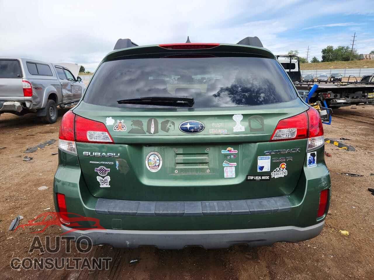 SUBARU OUTBACK 2011 - 4S4BRDKC2B2350374
