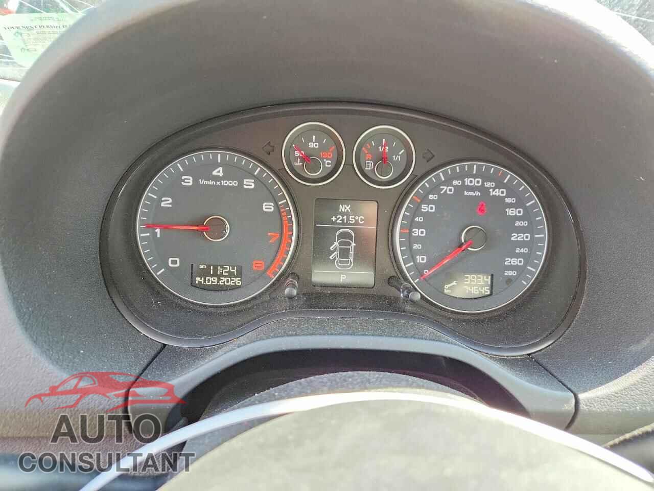 AUDI A3 2011 - WAUMFCFM2BA099183