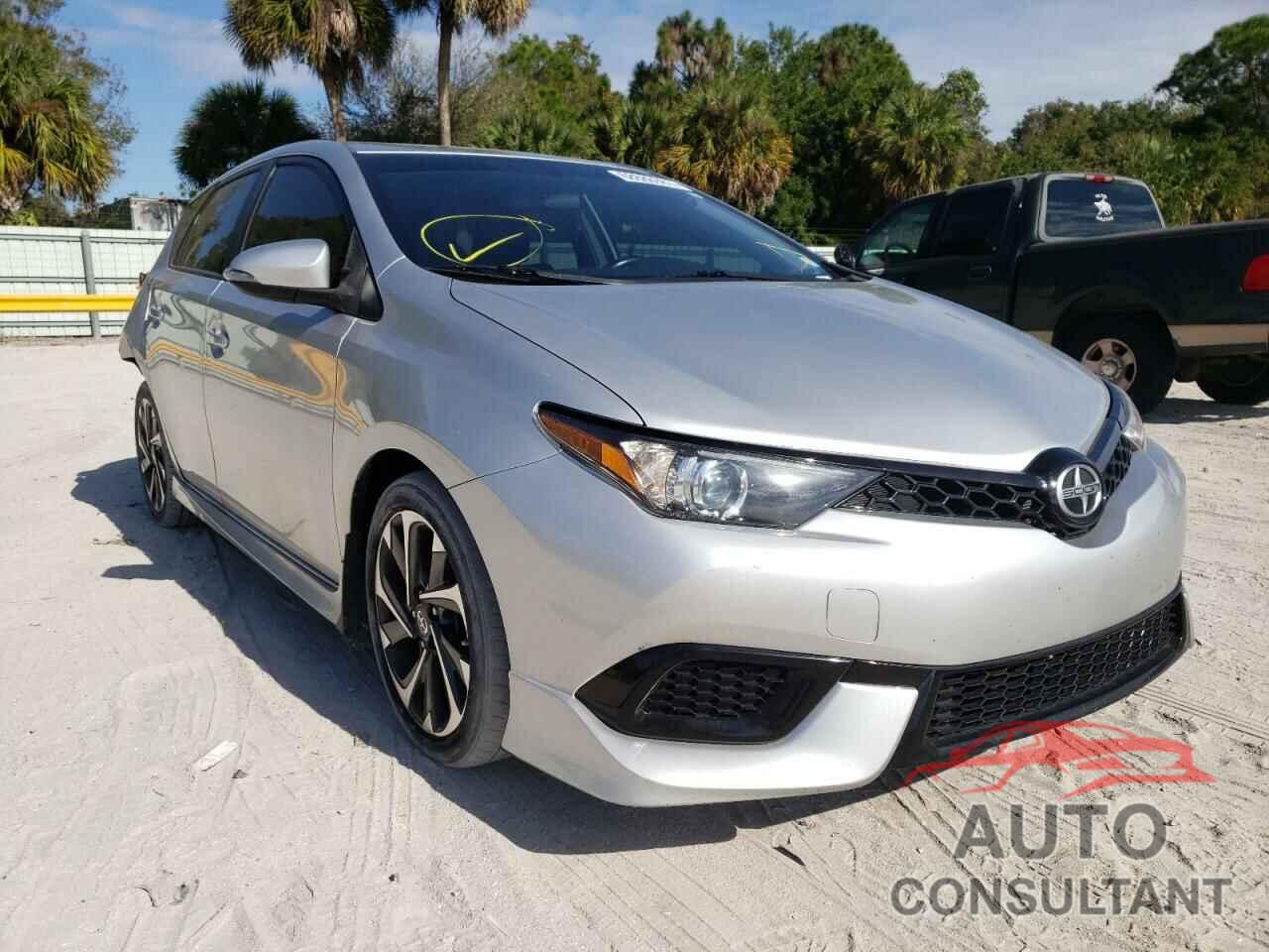 TOYOTA SCION 2016 - JTNKARJE3GJ507558