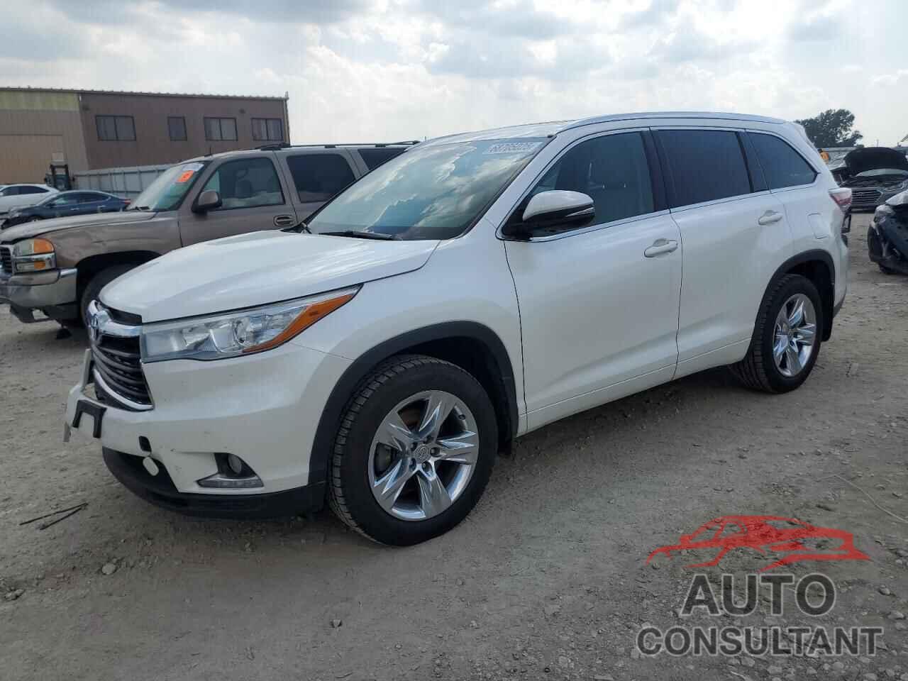 TOYOTA HIGHLANDER 2015 - 5TDDKRFH6FS104320