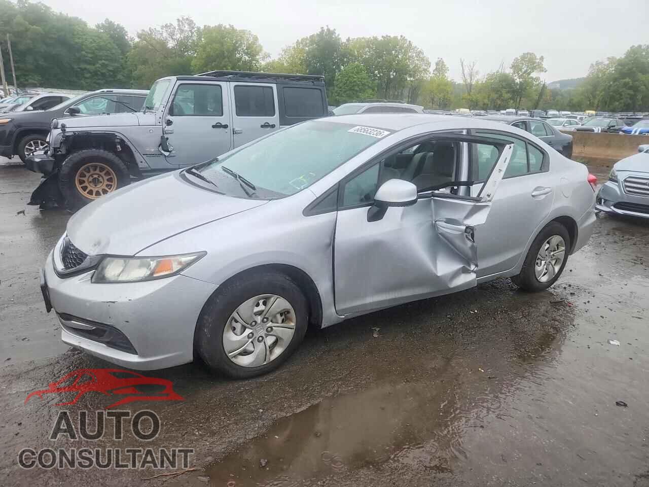 HONDA CIVIC 2013 - 19XFB2F52DE221048
