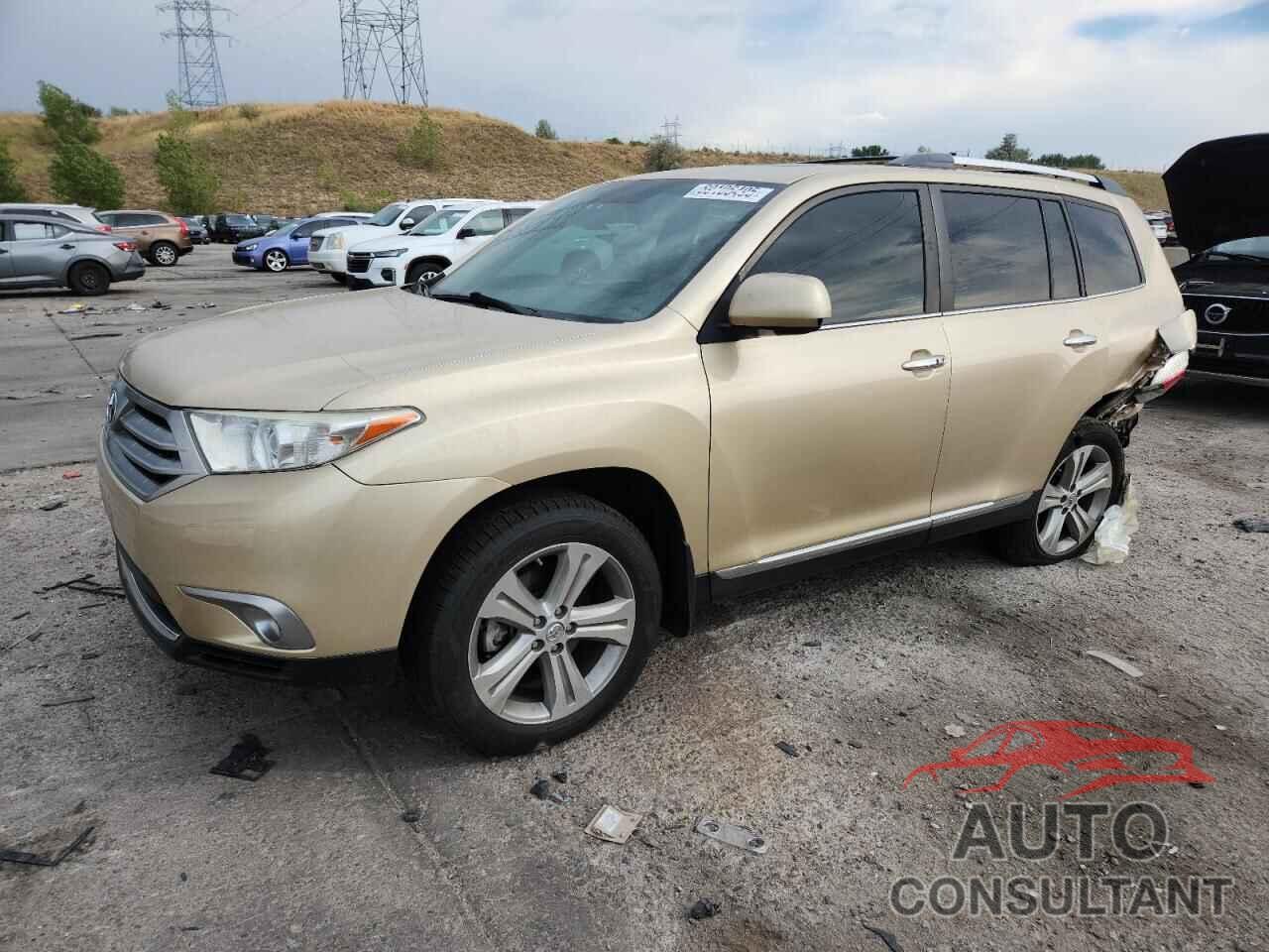 TOYOTA HIGHLANDER 2013 - 5TDDK3EH0DS191806