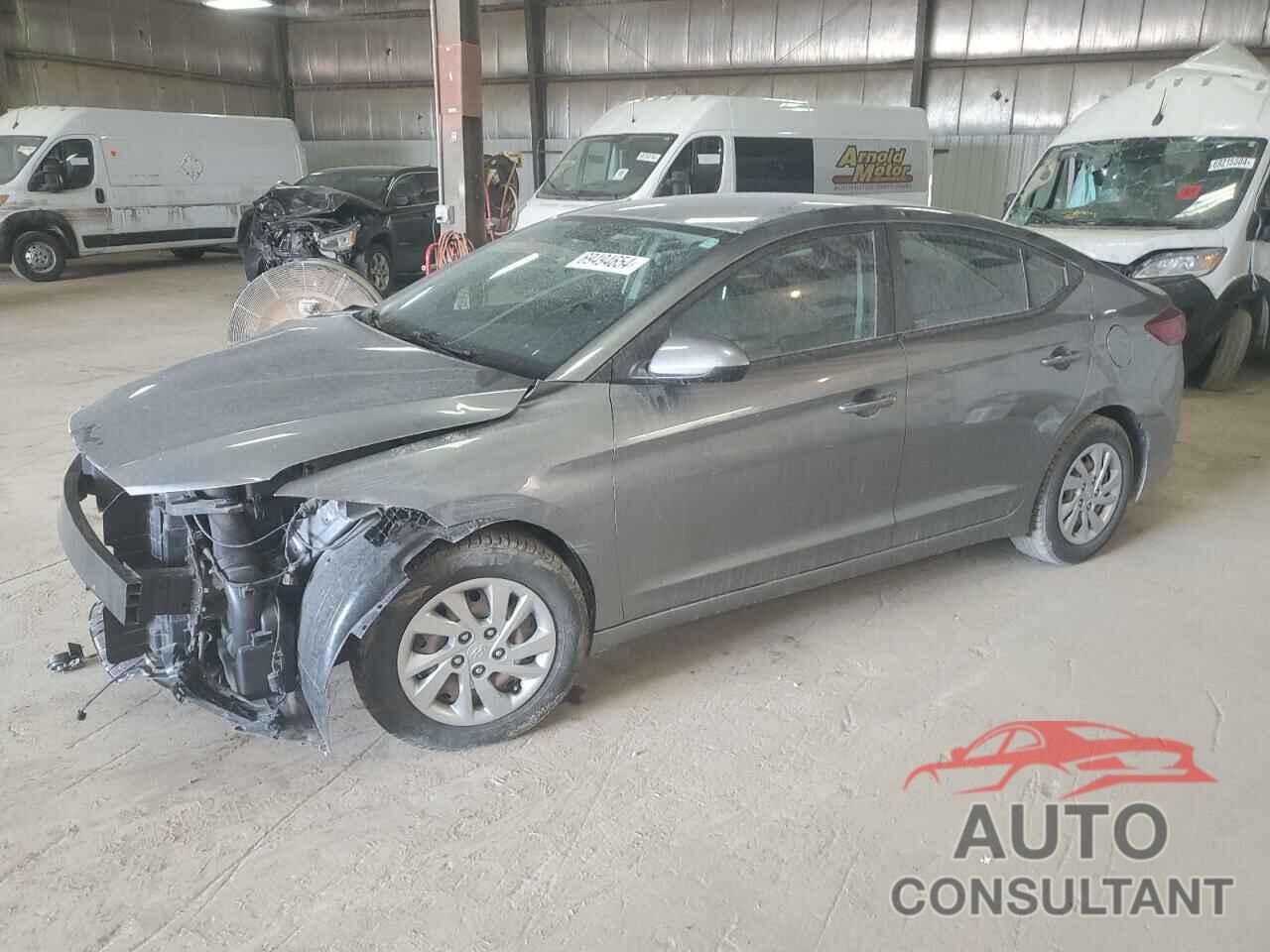 HYUNDAI ELANTRA 2018 - KMHD74LF2JU453188
