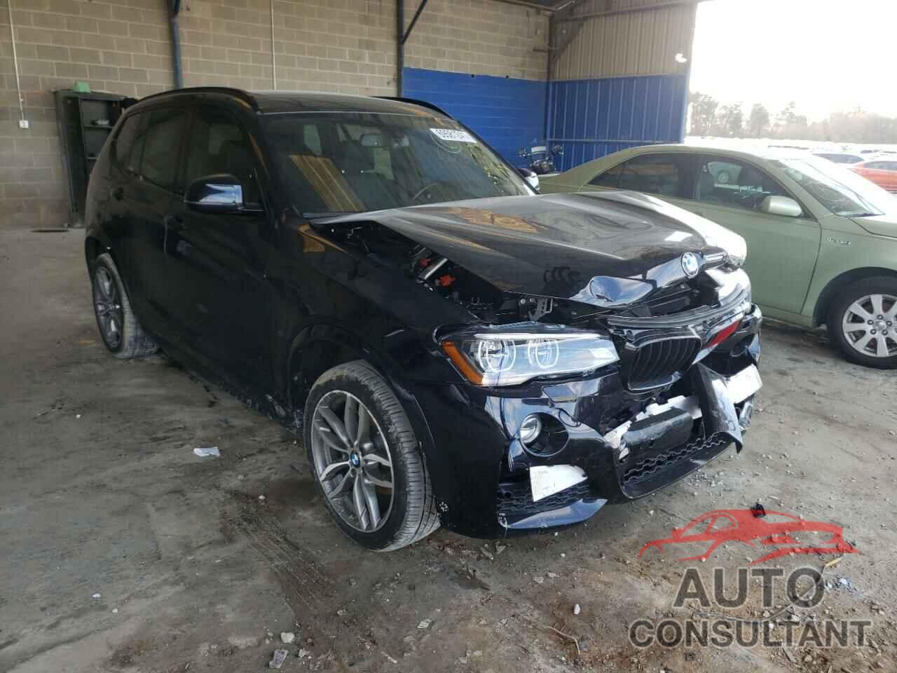 BMW X3 2017 - 5UXWX7C30H0W39526