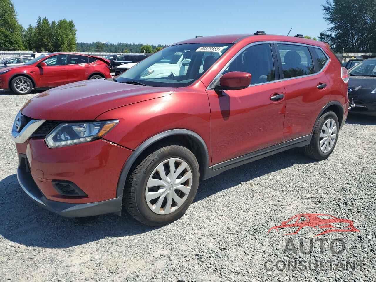 NISSAN ROGUE 2016 - KNMAT2MTXGP693141