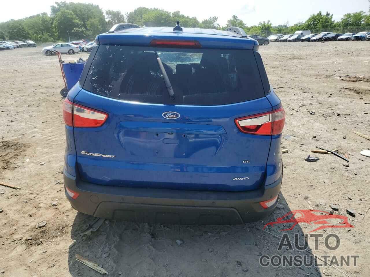 FORD ECOSPORT 2018 - MAJ6P1UL0JC186922