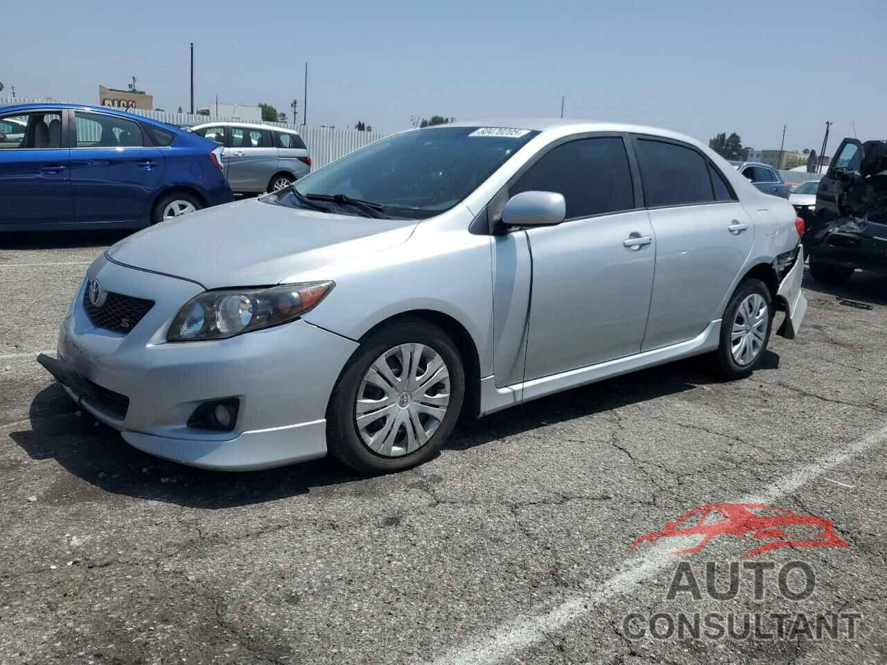 TOYOTA COROLLA 2009 - 1NXBU40E89Z107735