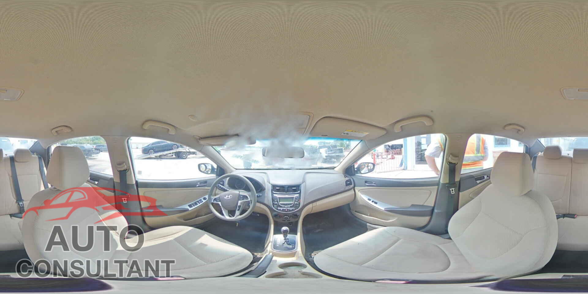 HYUNDAI ACCENT 2012 - KMHCU4AE4CU227543