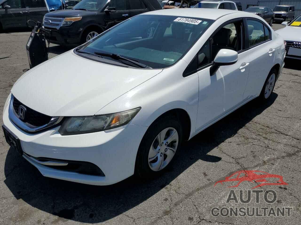 HONDA CIVIC 2013 - 19XFB2F53DE271425