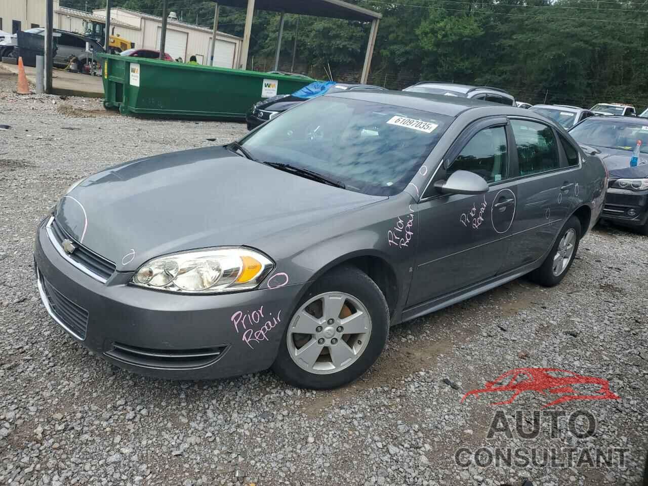 CHEVROLET IMPALA 2009 - 2G1WT57K191238875