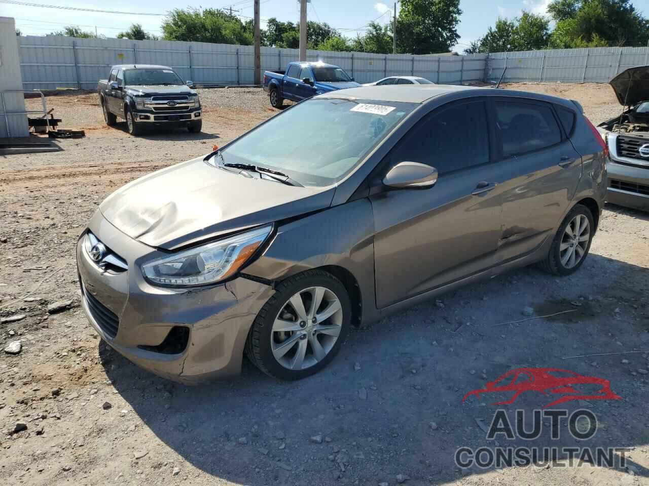 HYUNDAI ACCENT 2014 - KMHCU5AE8EU153326