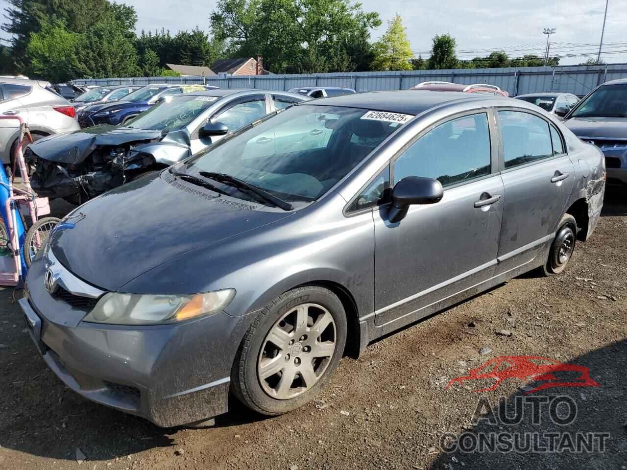 HONDA CIVIC 2010 - 19XFA1F52AE071337