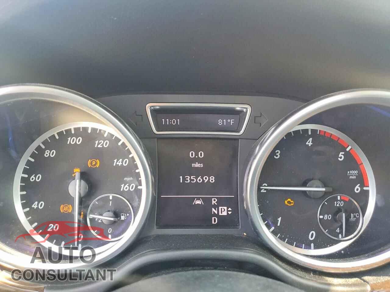 MERCEDES-BENZ M-CLASS 2012 - 4JGDA2EB7CA001886