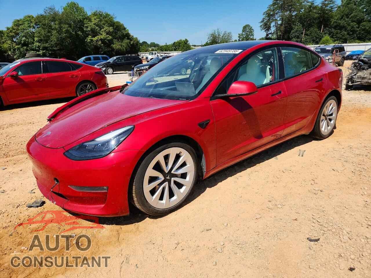 TESLA MODEL 3 2022 - 5YJ3E1EB2NF179794