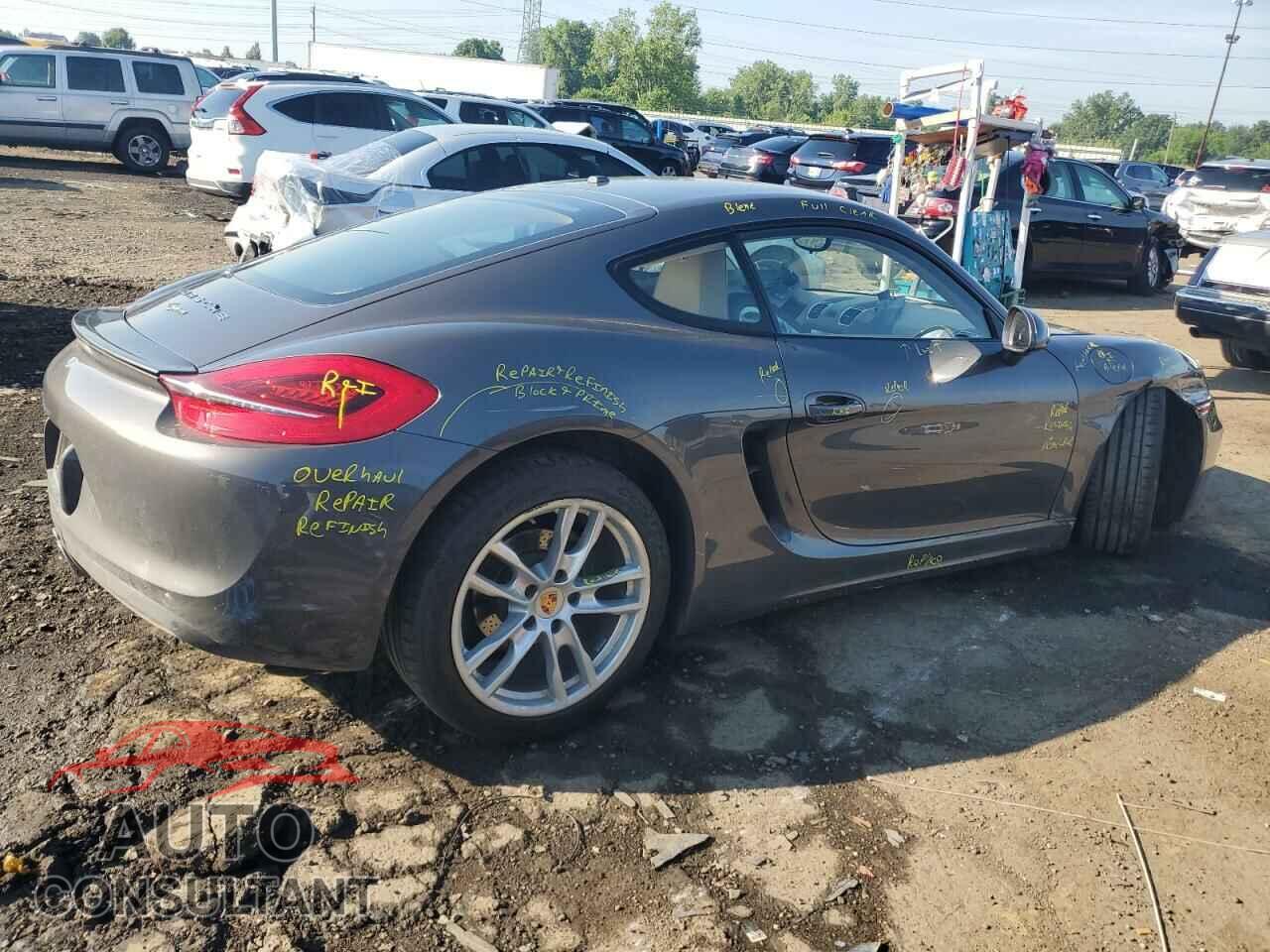 PORSCHE CAYMAN 2016 - WP0AA2A86GK171545