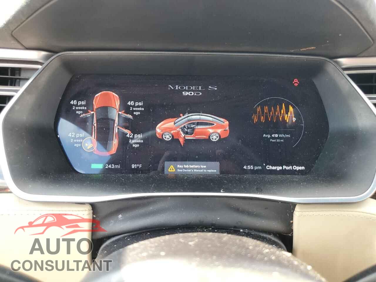TESLA MODEL S 2015 - 5YJSA1E24FF118598