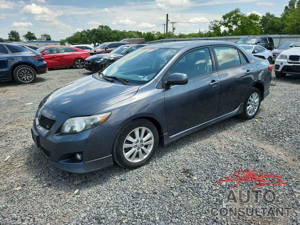 TOYOTA COROLLA 2009 - 2T1BU40E89C183232