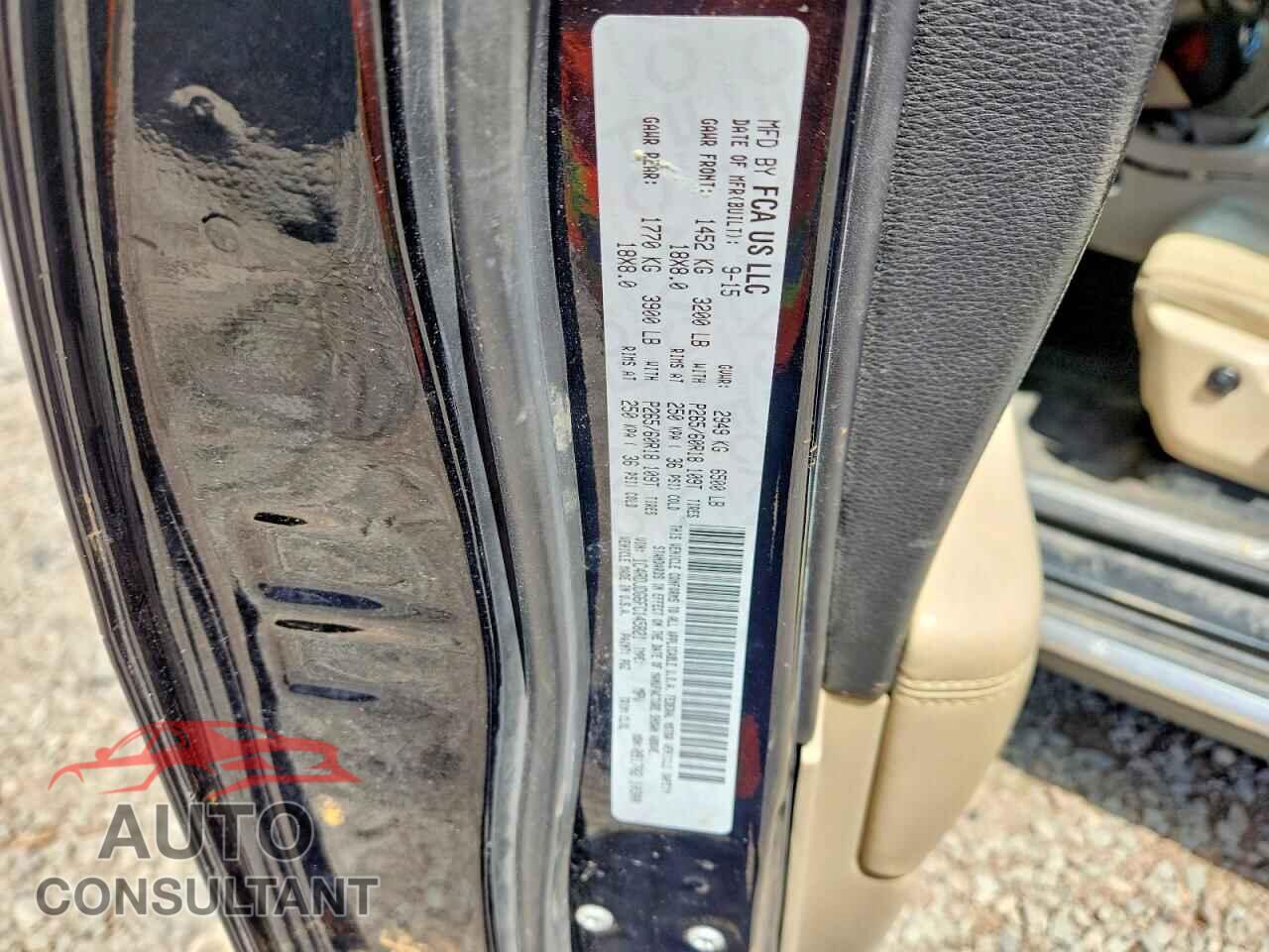 DODGE DURANGO 2015 - 1C4RDJDG6FC145821