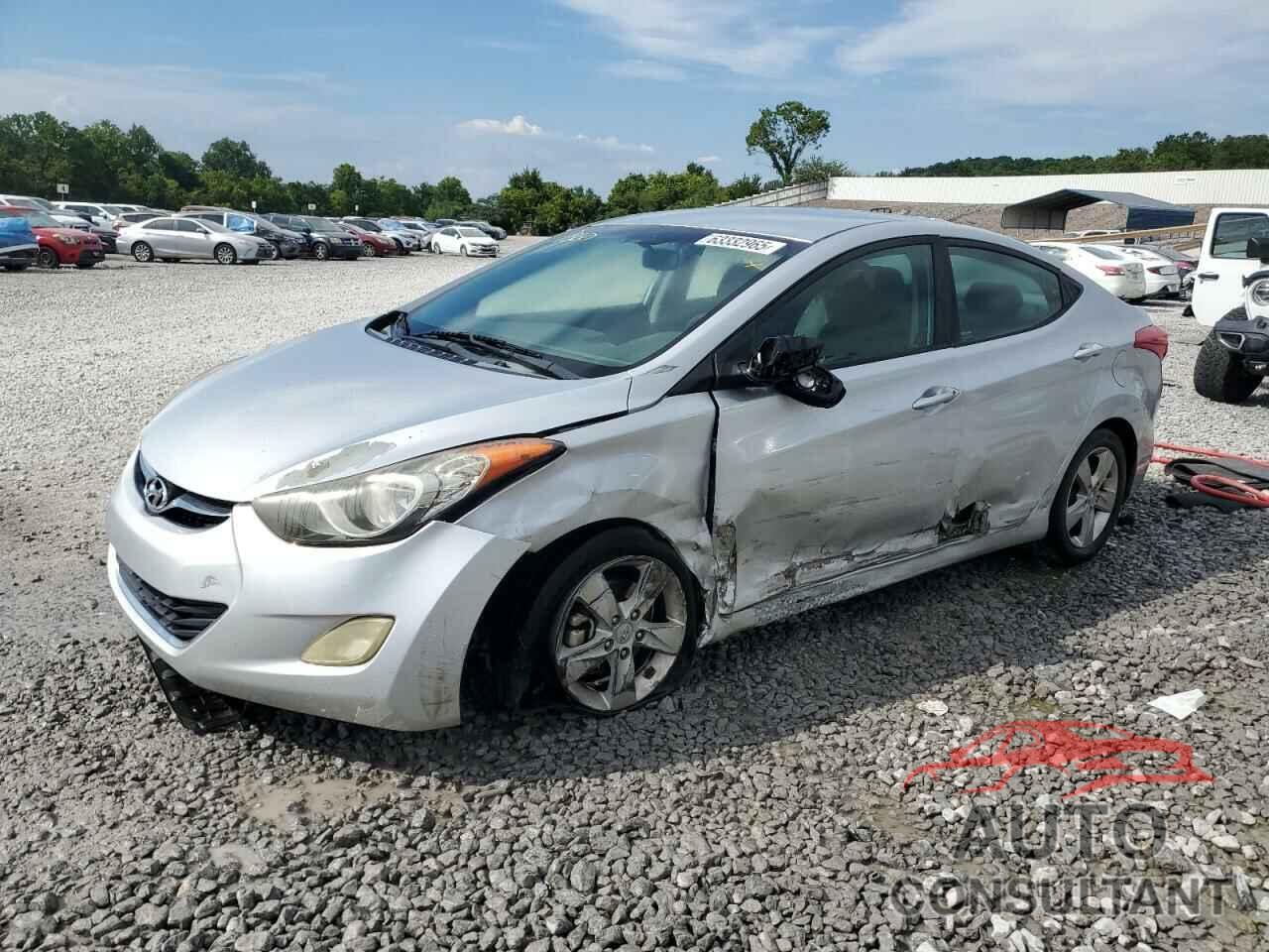 HYUNDAI ELANTRA 2013 - KMHDH4AE6DU533394