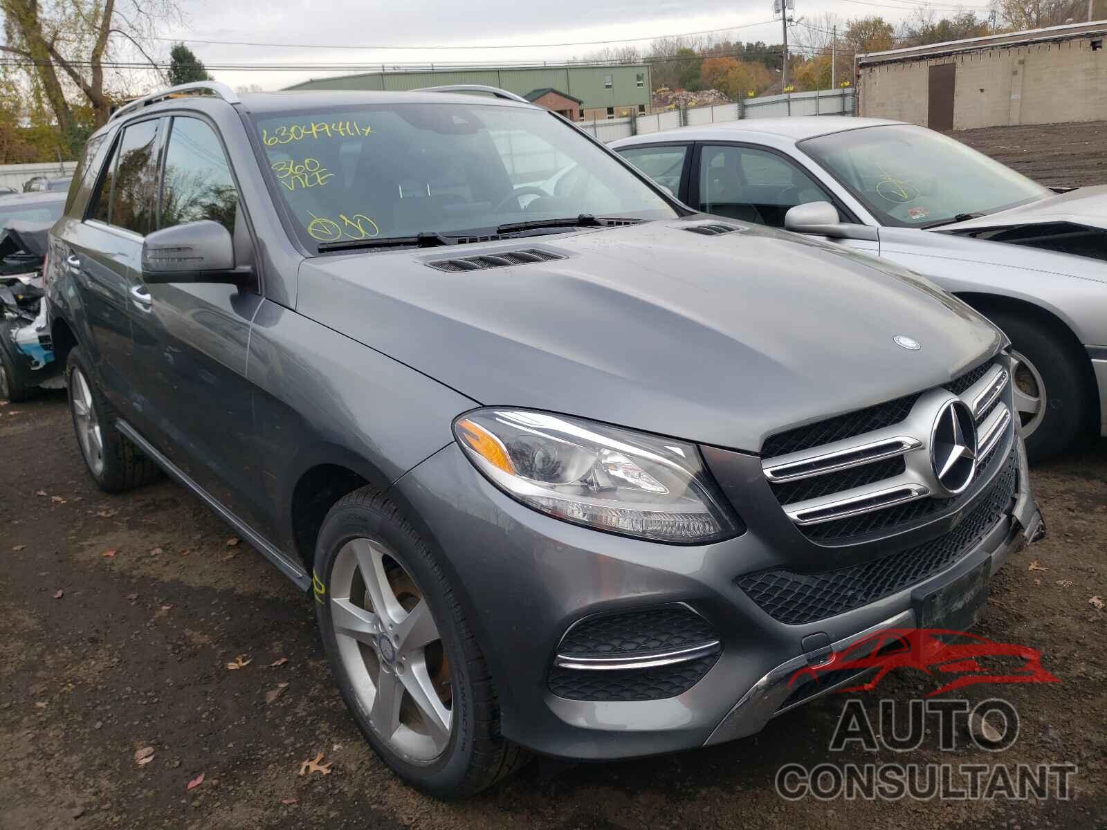 MERCEDES-BENZ GLE-CLASS 2017 - 4JGDA5HB2HA897244