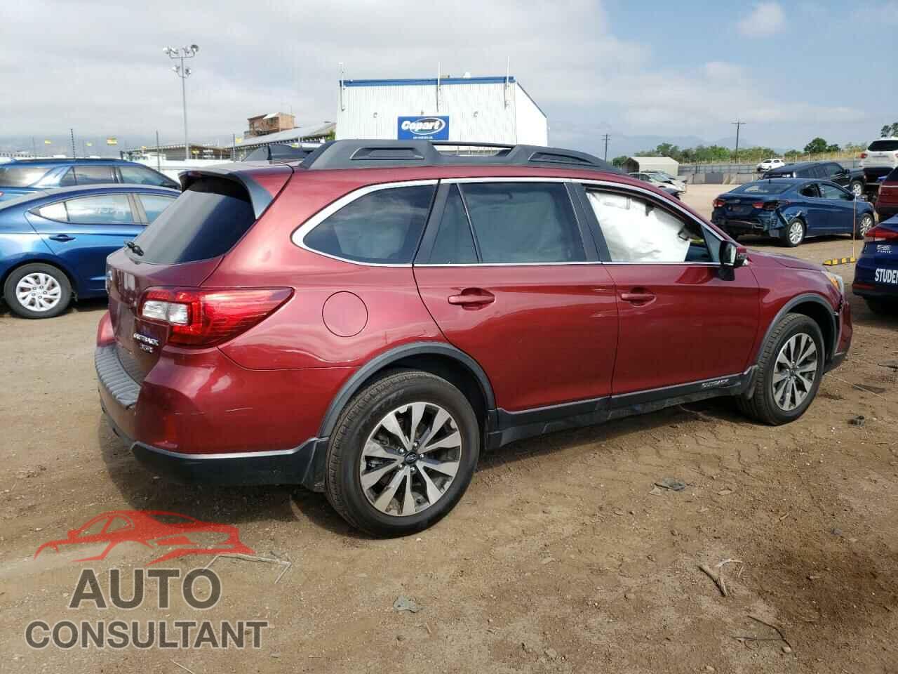 SUBARU OUTBACK 2016 - 4S4BSENC4G3207644