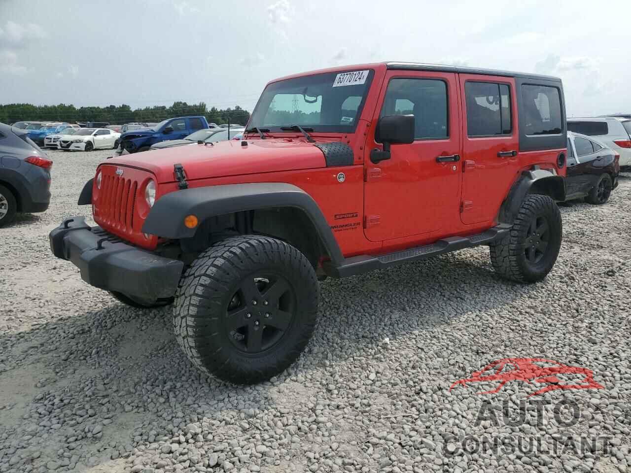 JEEP WRANGLER 2017 - 1C4HJWDG5HL644761