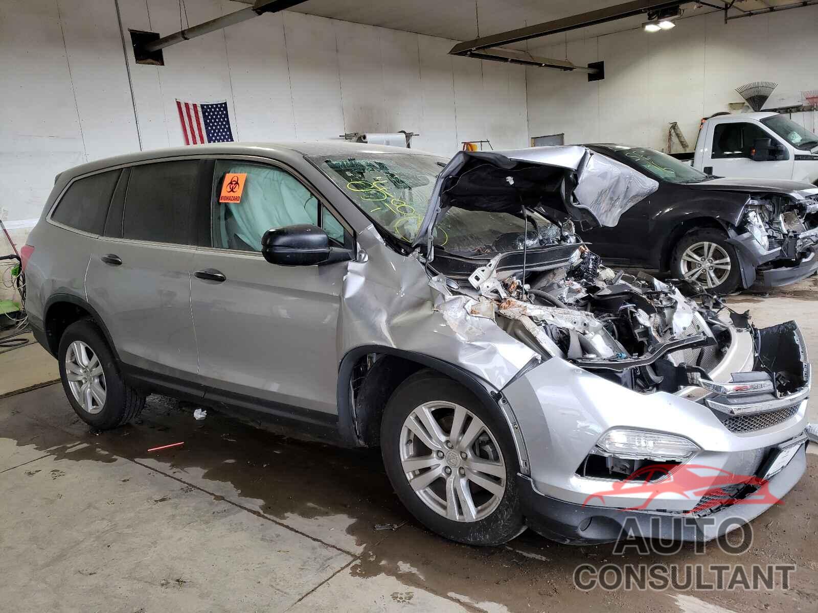 HONDA PILOT 2018 - 5FNYF5H18JB027882